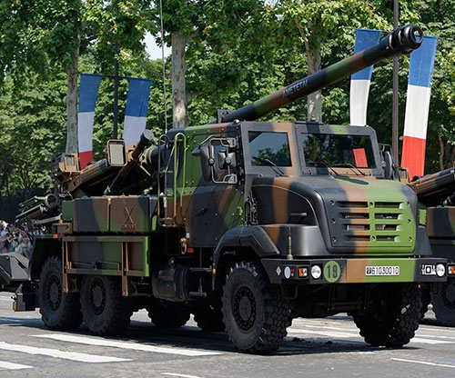 Nexter Exhibits its 155mm Artillery Offer at Eurosatory