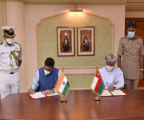 Oman, India Renew Military & Maritime Cooperation Agreements