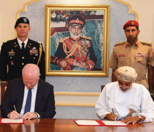 Oman, US Enhance Military Cooperation