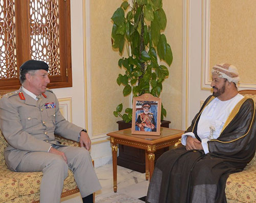 Oman Receives Chief of General Staff of British Army 