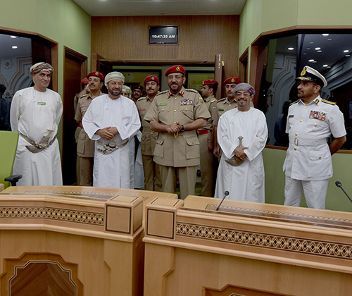 Omani Minister for Defense Affairs Visits National Defense College