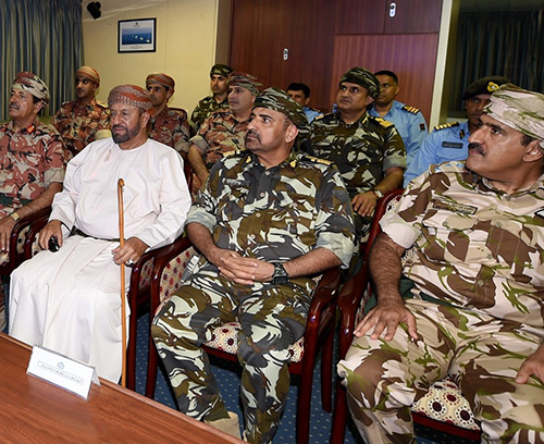 Oman’s Defense Affairs Minister Visits Swift Sword/3 Drill