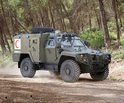 Otokar Displayed COBRA II, URAL and ARMA 6x6 at BIDEC 2019