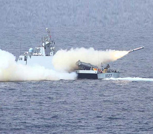 Pakistan’s Navy Conducts Live Weapons Firing in North Arabian Sea