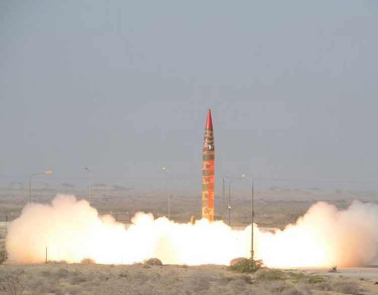 Pakistan Test-Fires Shaheen 1-A Ballistic Missile