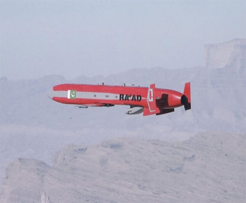 Pakistan Tests Ra’ad II Nuclear-Capable Cruise Missile