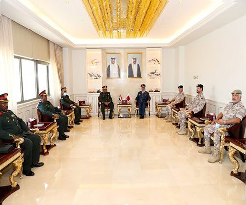 Qatar’s Chief-of-Staff Meets Sudanese Counterpart