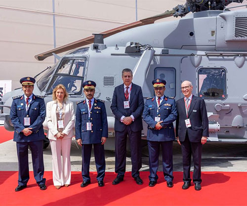 Qatar Emiri Air Force, Leonardo Celebrate 2,500 Flight Hours of NH90 Helicopter Fleet