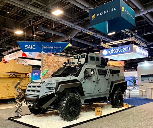 Roshel Unveils New Senator All-terrain Tactical Vehicle at AUSA 