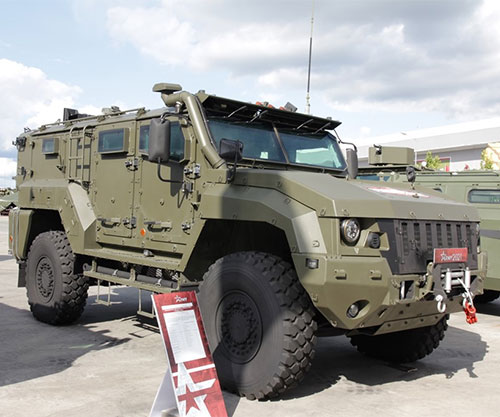 Rosoboronexport Launches Import-Substituted Typhoon-K MRAP Vehicle in Foreign Markets