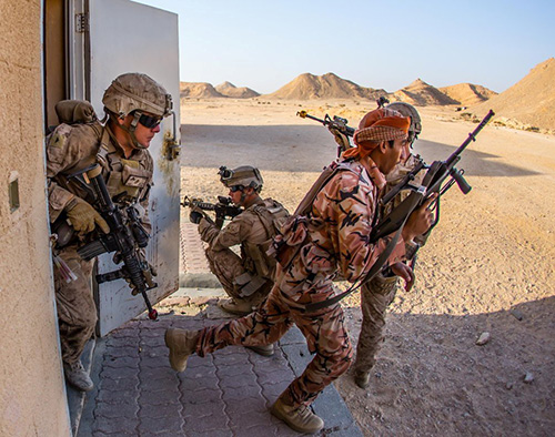 Royal Army of Oman, US Forces Conduct Joint Exercise
