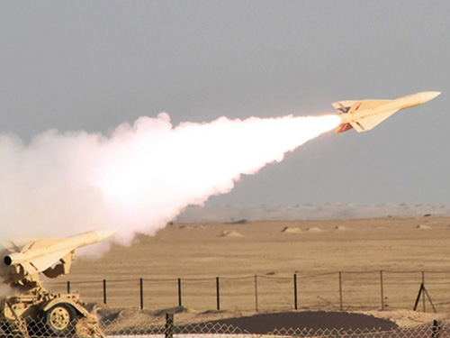 Royal Bahrain Air Force Tests Fires Hawk Missiles 
