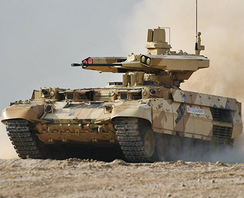 Russian Army to Adopt Terminator-2 Tank Support Vehicle 