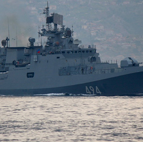 Russian Navy Receives New Admiral Makarov Frigate
