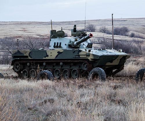 Russian Octopus Light Amphibious Tank Conquers Two Elements 