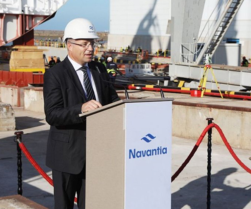 SAMI-Navantia Starts Construction of First RSNF Corvette in Cadiz