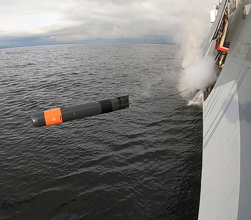 Saab Lightweight Torpedo Conducts First Tests from Corvette & Submarine