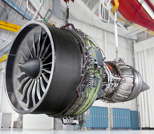 Sanad, GE Aviation Celebrate 100th GEnx Engine Maintenance Milestone