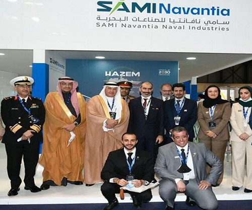 Saudi Assistant Minister of Defense for Executive Affairs Visits FEINDEF 21 in Madrid