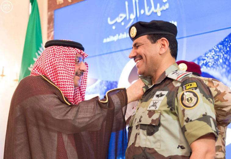 Saudi Crown Heir Decorates Two Lieutenant Generals