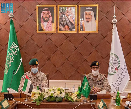 Saudi Deputy Chief of General Staff Meets Commander of UAE Joint Operations