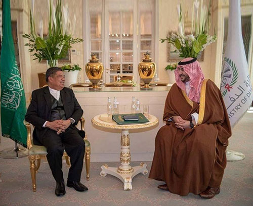 Saudi Deputy Defense Minister Meets Several Defense Ministers 