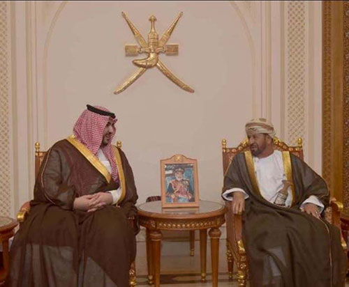 Saudi Deputy Defense Minister Visits Sultanate of Oman