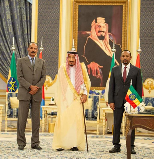 Saudi King Patronizes Ethiopia-Eritrea Peace Agreement 