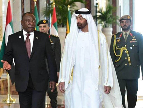 South Africa’s President, Defense Minister Visit UAE