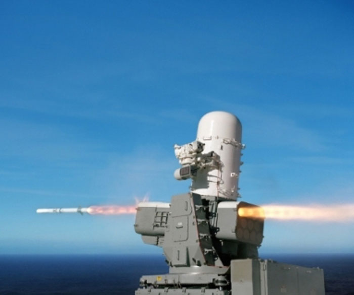 U.S. Navy Conducts Sea-Tests Using Raytheon’s SeaRAM
