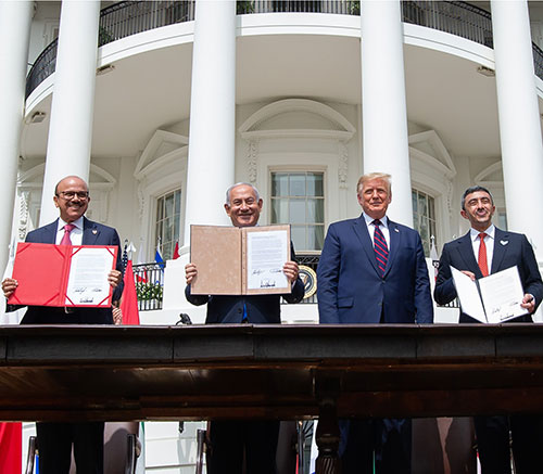 UAE, Bahrain Sign Peace Treaties with Israel