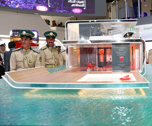 UAE Minister of Interior Unveils First Floating Smart Police Station