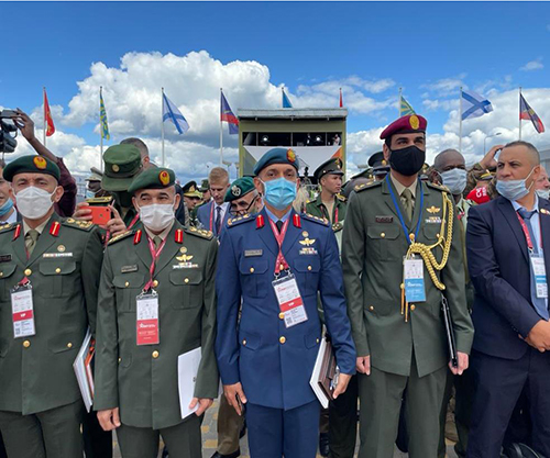 UAE delegation Attends Army-2021 Exhibition in Moscow