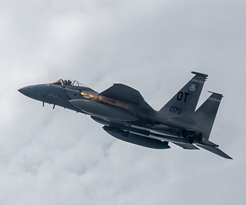 US Air Force, RTX Complete First Flight Test of AIM-120C-8
