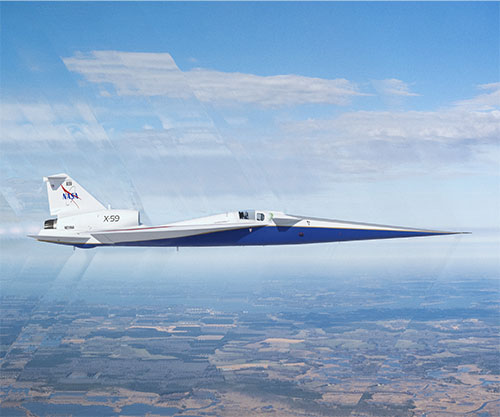 X-59 Experimental Supersonic Aircraft Selected as One of TIME’s ‘Top Inventions of 2023’
