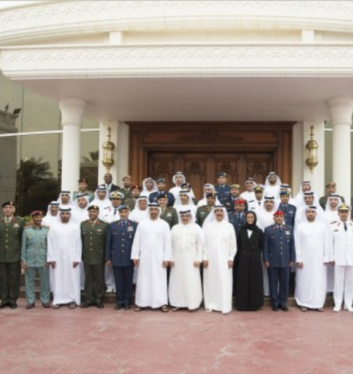 Abu Dhabi Crown Prince Receives IDEX Committee