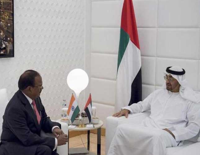 Indian National Security Advisor Visits UAE