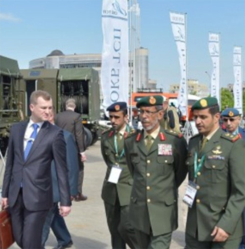 Lt. General Hamad Mohammed Thani Al Rumaithi, Chief-of-Staff of the UAE Armed Forces at MILEX-2017