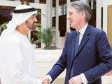 Mohammed bin Zayed Receives British Defence Secretary