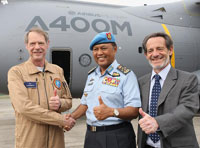 Airbus Military A400M Makes 1st Asia Pacific Tour