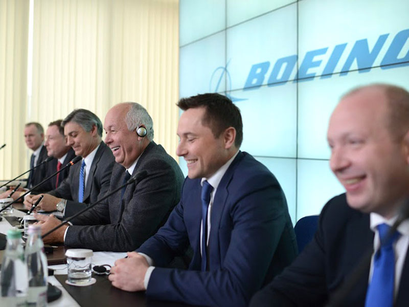 Boeing, Russian Technologies to Expand Partnership