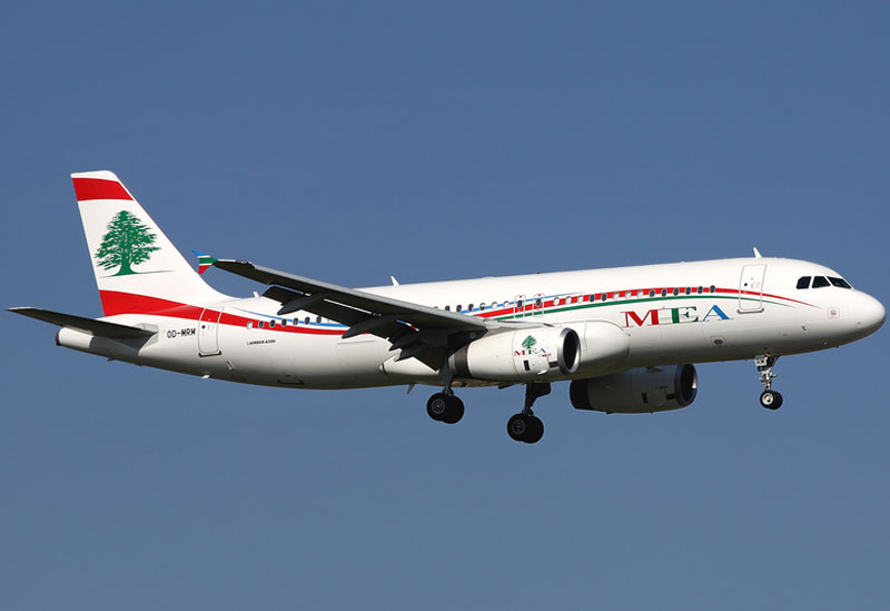 GECAS Delivers 3rd Leased A320s to Middle East Airlines