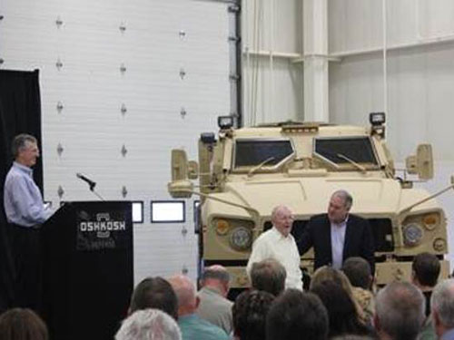 Oshkosh Defense Starts 1st Delivery of M-ATVs to UAE
