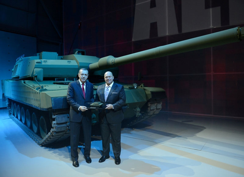 OTOKAR Unveils 1st Prototypes of ALTAY Main Battle Tank