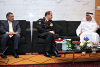 Saif bin Zayed Meets Jordanian General Security Director