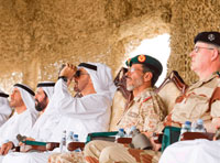 Sheikh Mohammed Attends Joint UAE-French Military Drill
