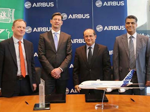 National Bank of Abu Dhabi, Airbus Sign Leasing Deal