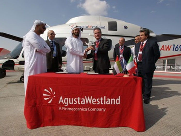 AgustaWestland Wins Major Orders in UAE & Qatar