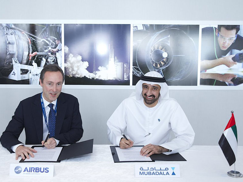 Airbus, Mubadala Sign New Cooperation Agreement