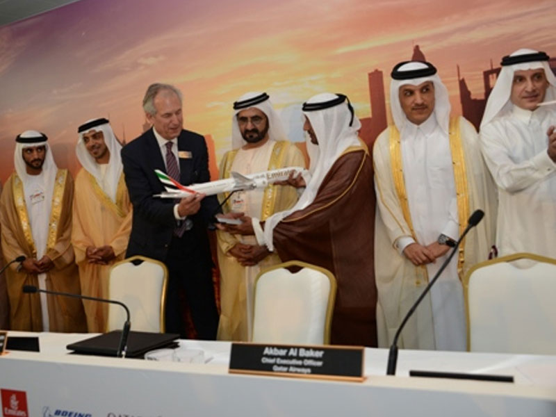 Boeing Launches 777X with Record Orders at Dubai Air Show